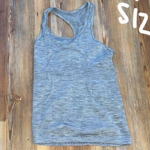Grey lululemon tanktop
